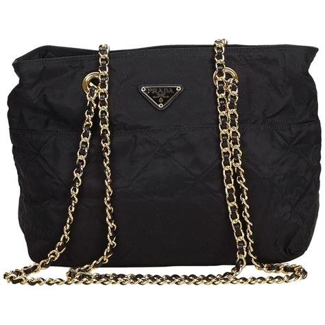 prada bag large chain handle|prada shoulder bag price.